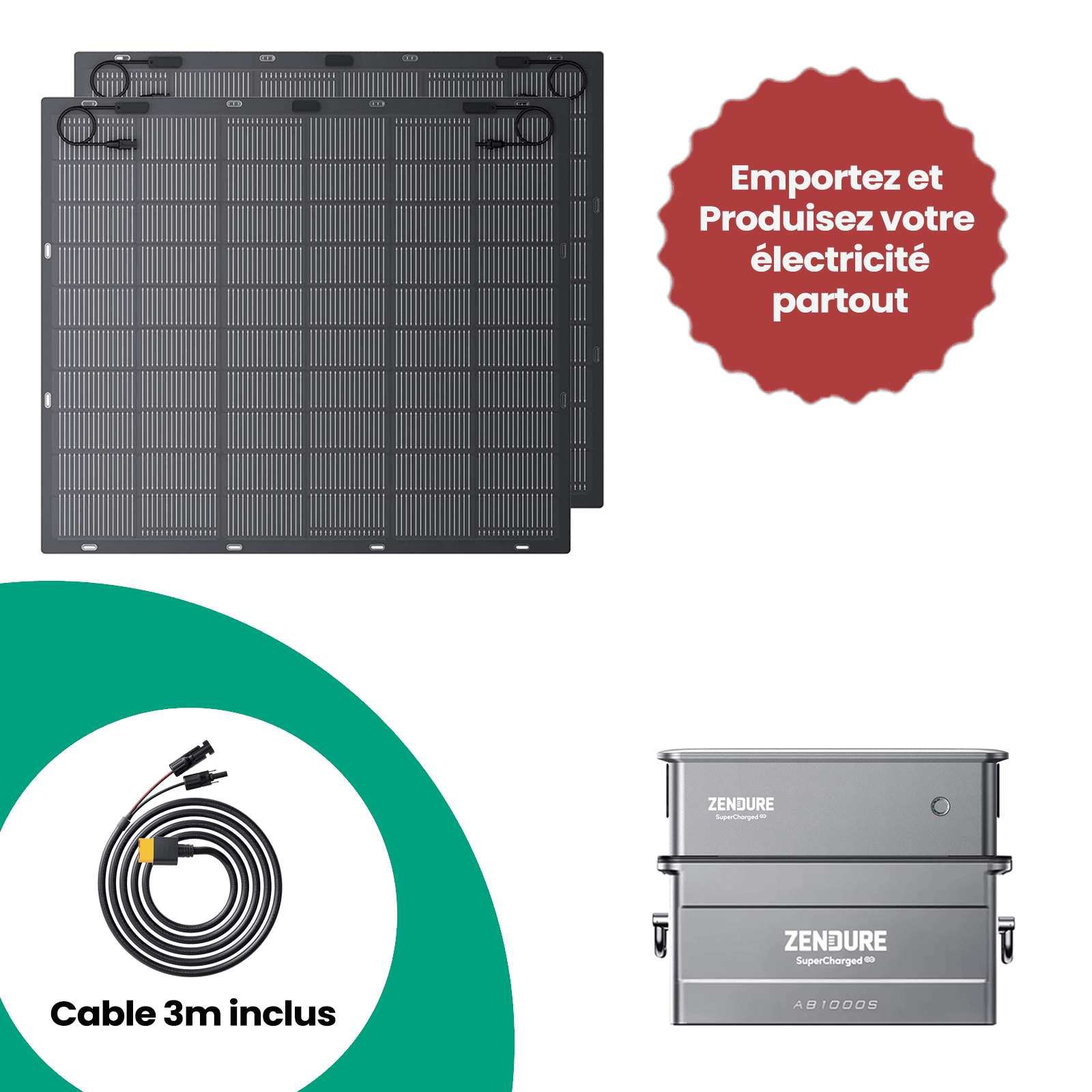 Ace 1500 - Kit Solaire Autonome - Zendure Maroc