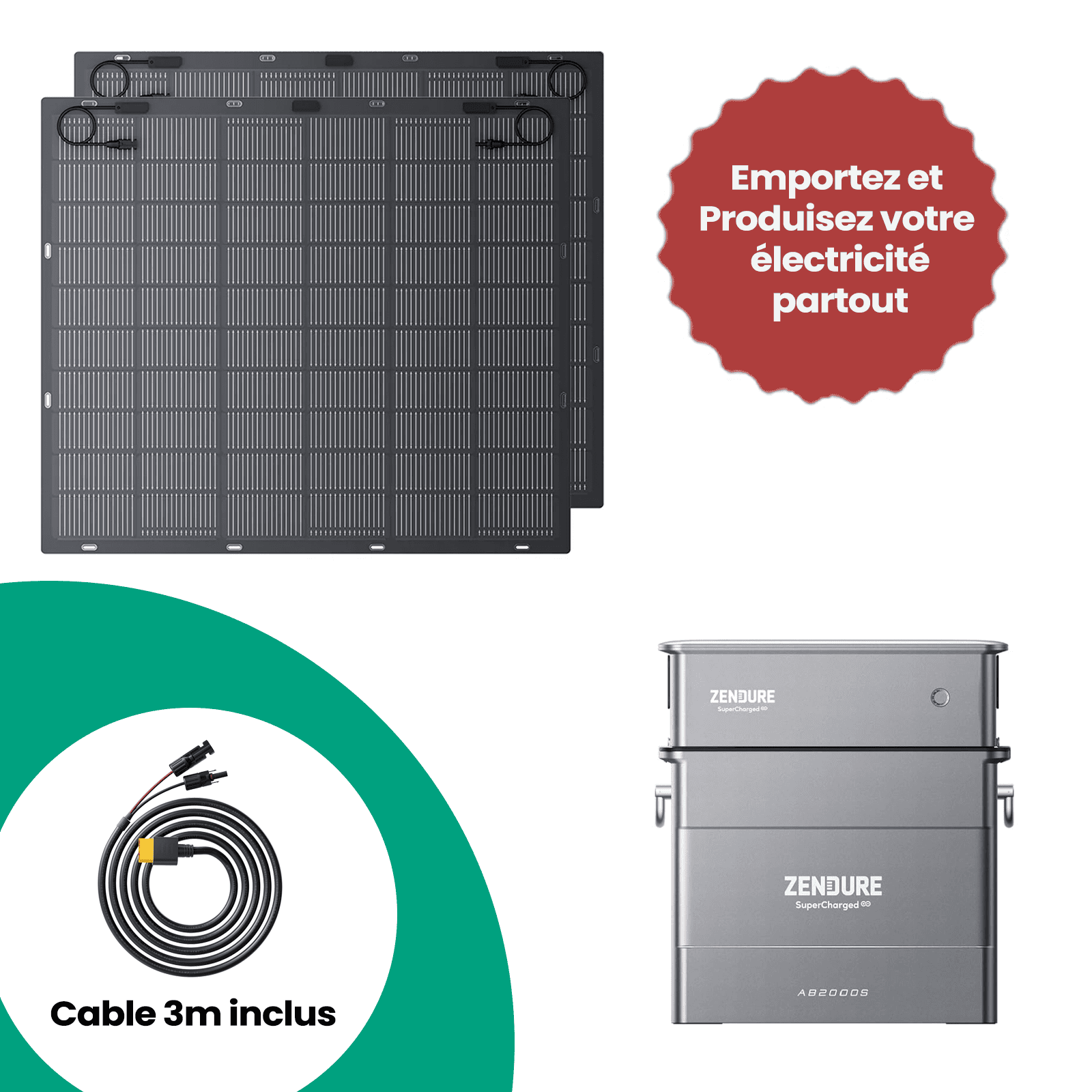 Ace 1500 - Kit Solaire Autonome - Zendure Maroc