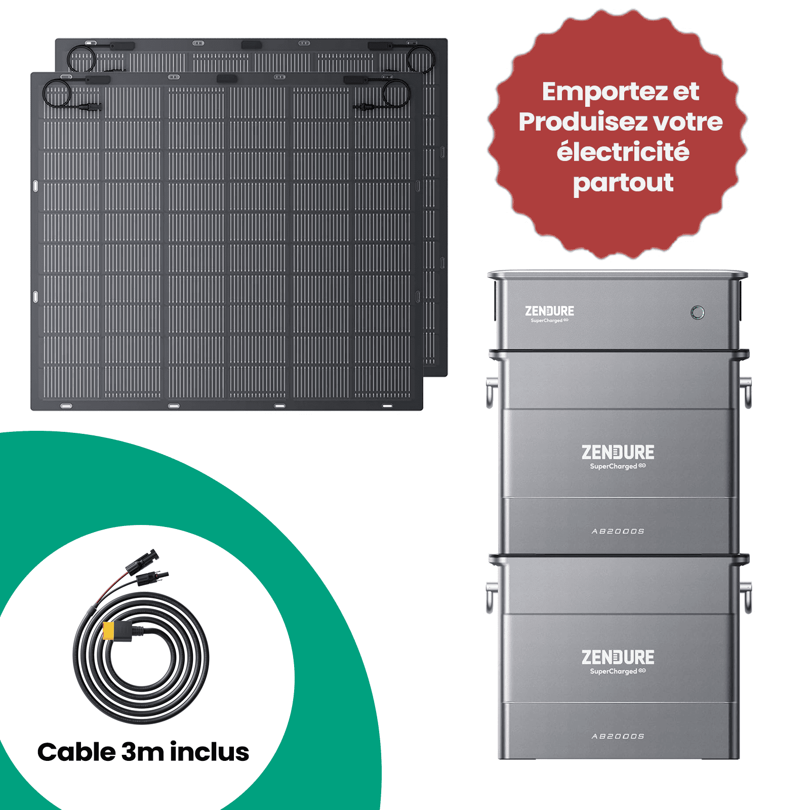 Ace 1500 - Kit Solaire Autonome - Zendure Maroc