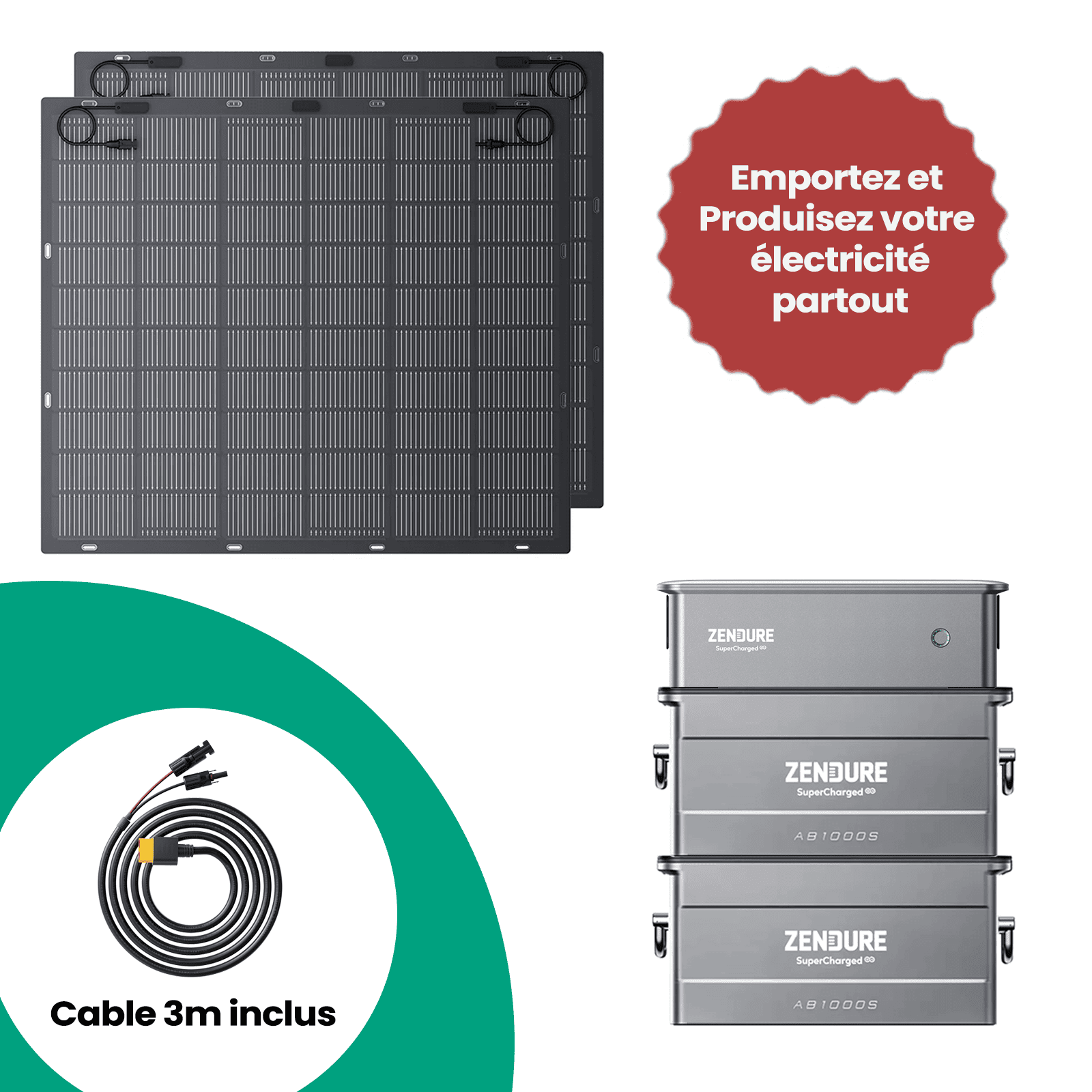 Ace 1500 - Kit Solaire Autonome - Zendure Maroc