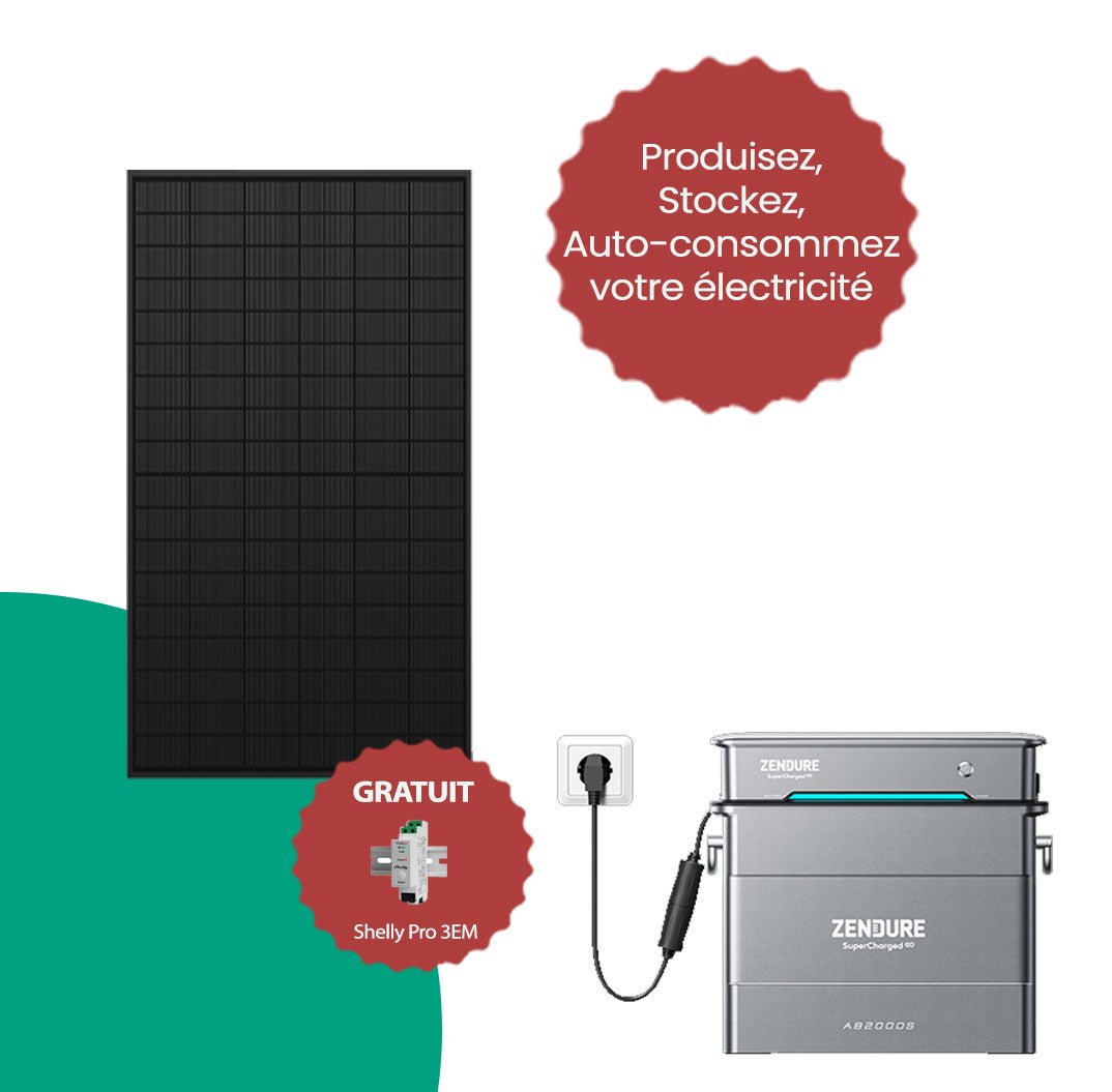 AIO Pro 2000 - Kit Solaire Plug and Play - Zendure Maroc