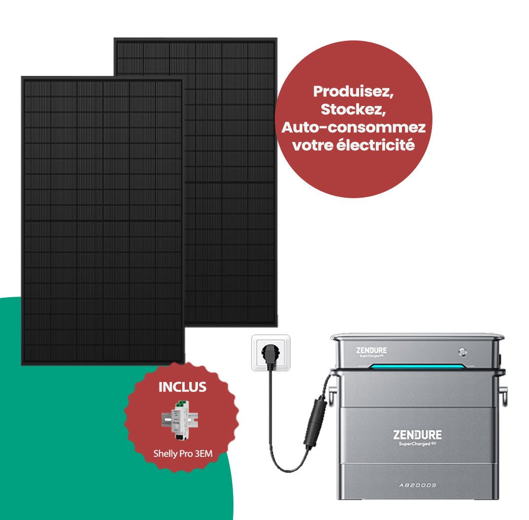 Hyper 2000 - Kit Solaire de Production D'électricité - Zendure Maroc