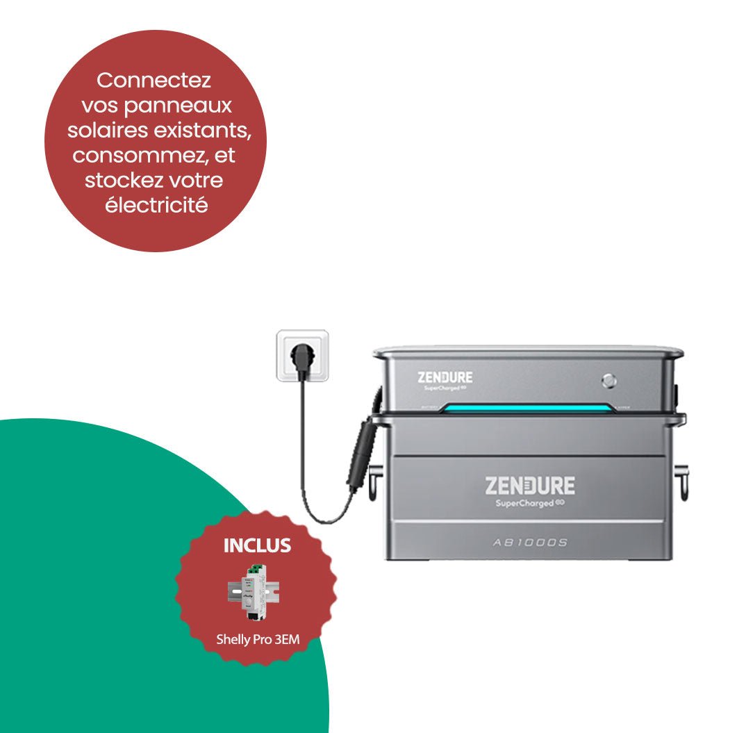 Hyper 2000 - Kit Solaire de Production D'électricité - Zendure Maroc