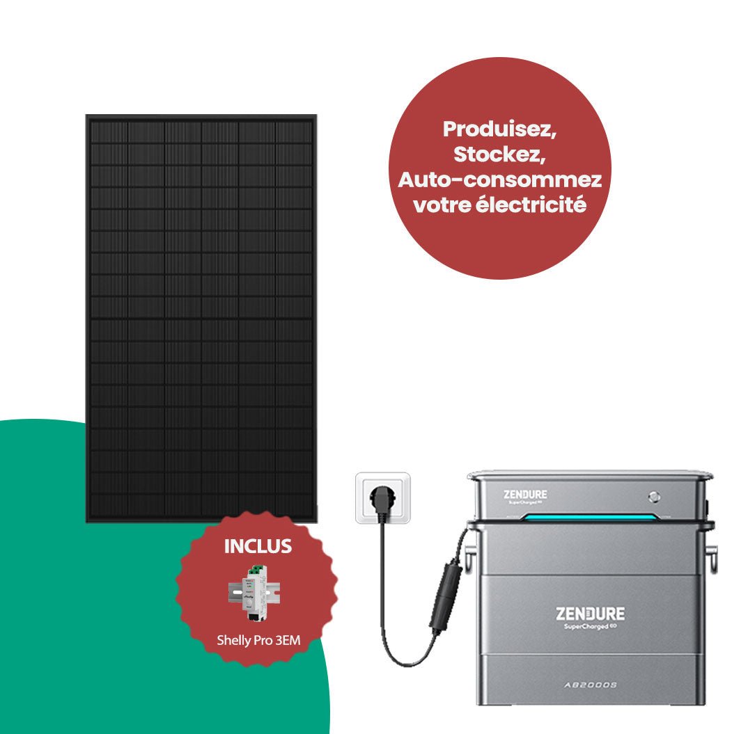 Hyper 2000 - Kit Solaire de Production D'électricité - Zendure Maroc