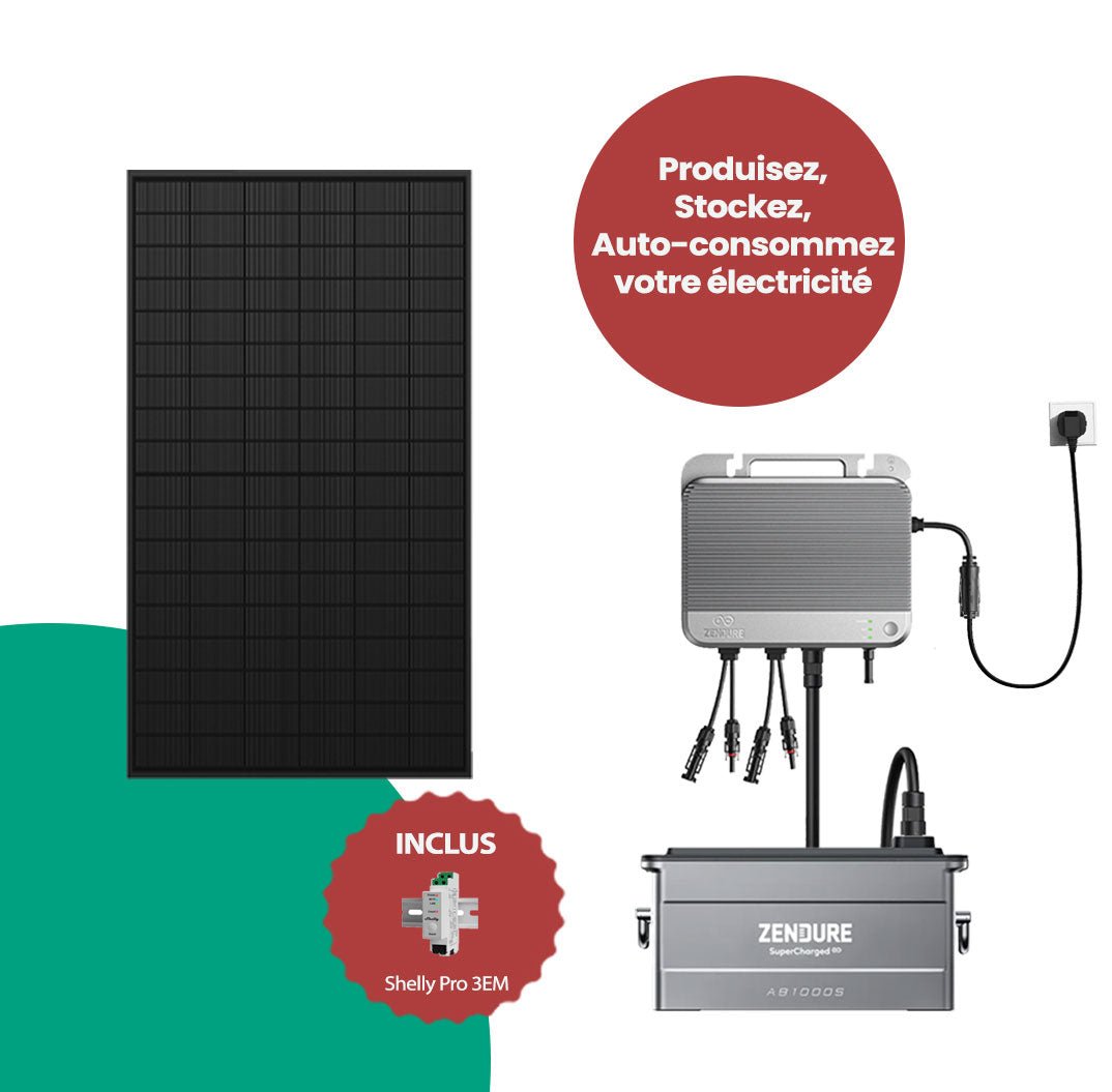 SolarFlow 800 - Kit Solaire de Production D'électricité - Zendure Maroc