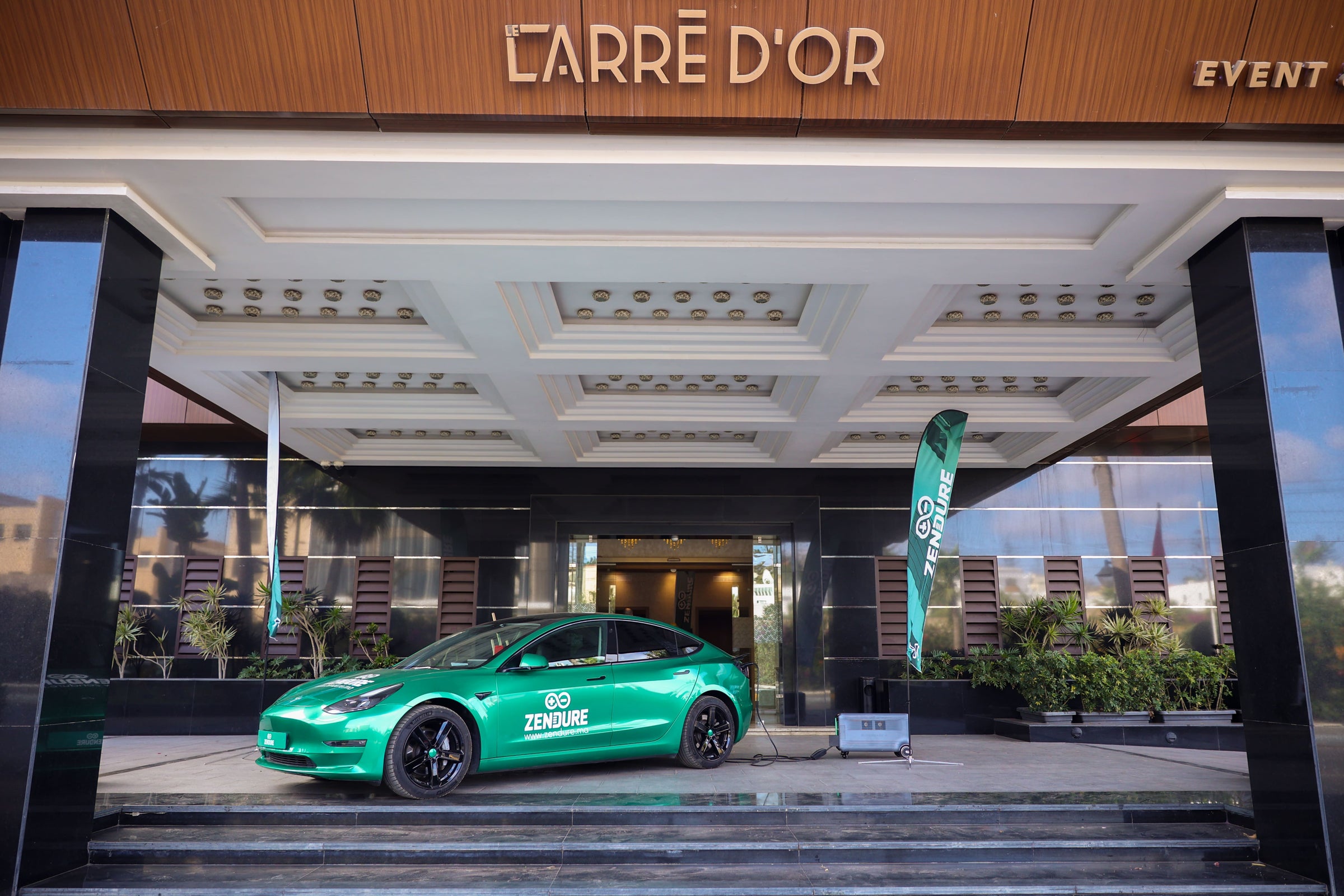 Tesla Zendure Maroc - Evenement Carré d'or