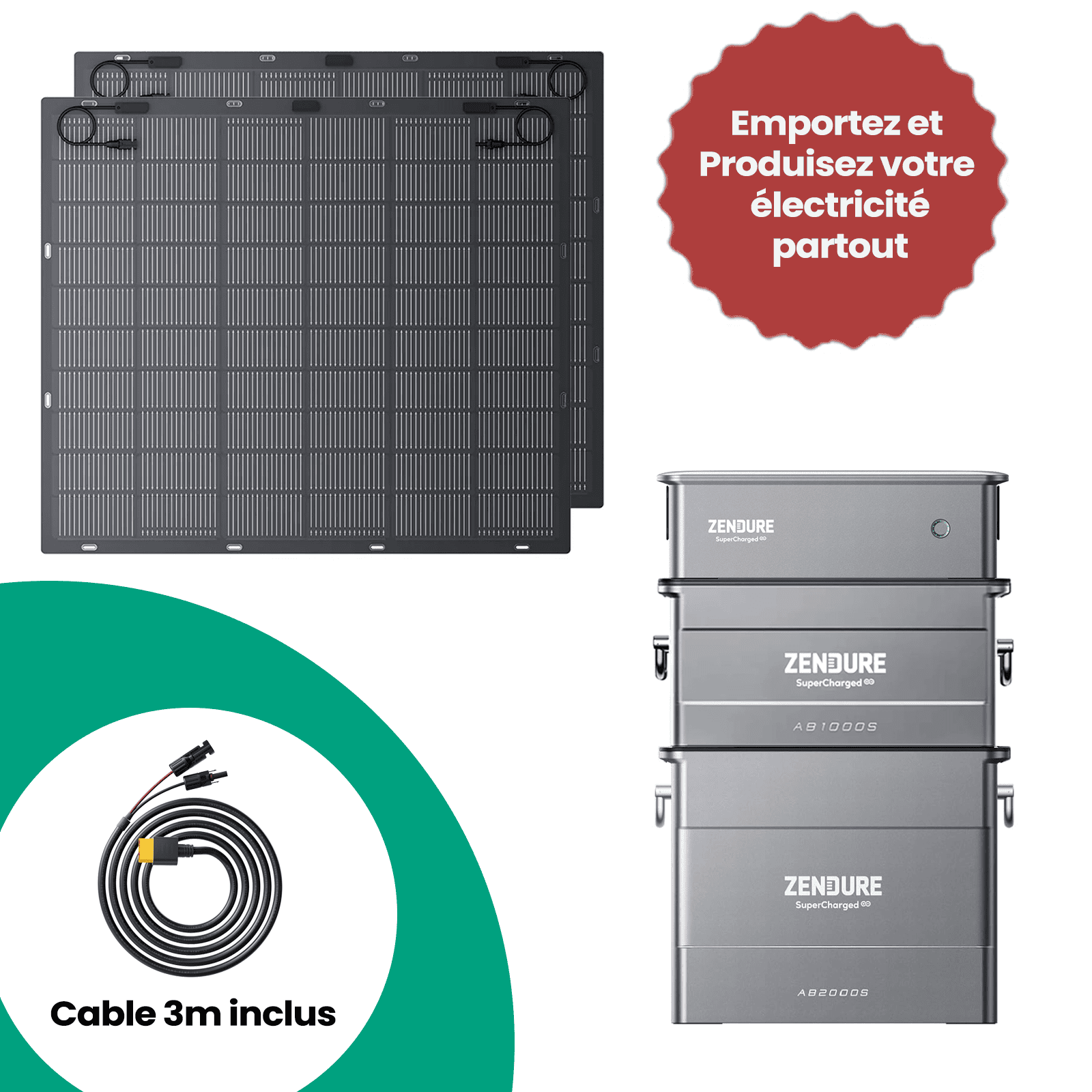 Ace 1500 - Kit Solaire Autonome - Zendure Maroc