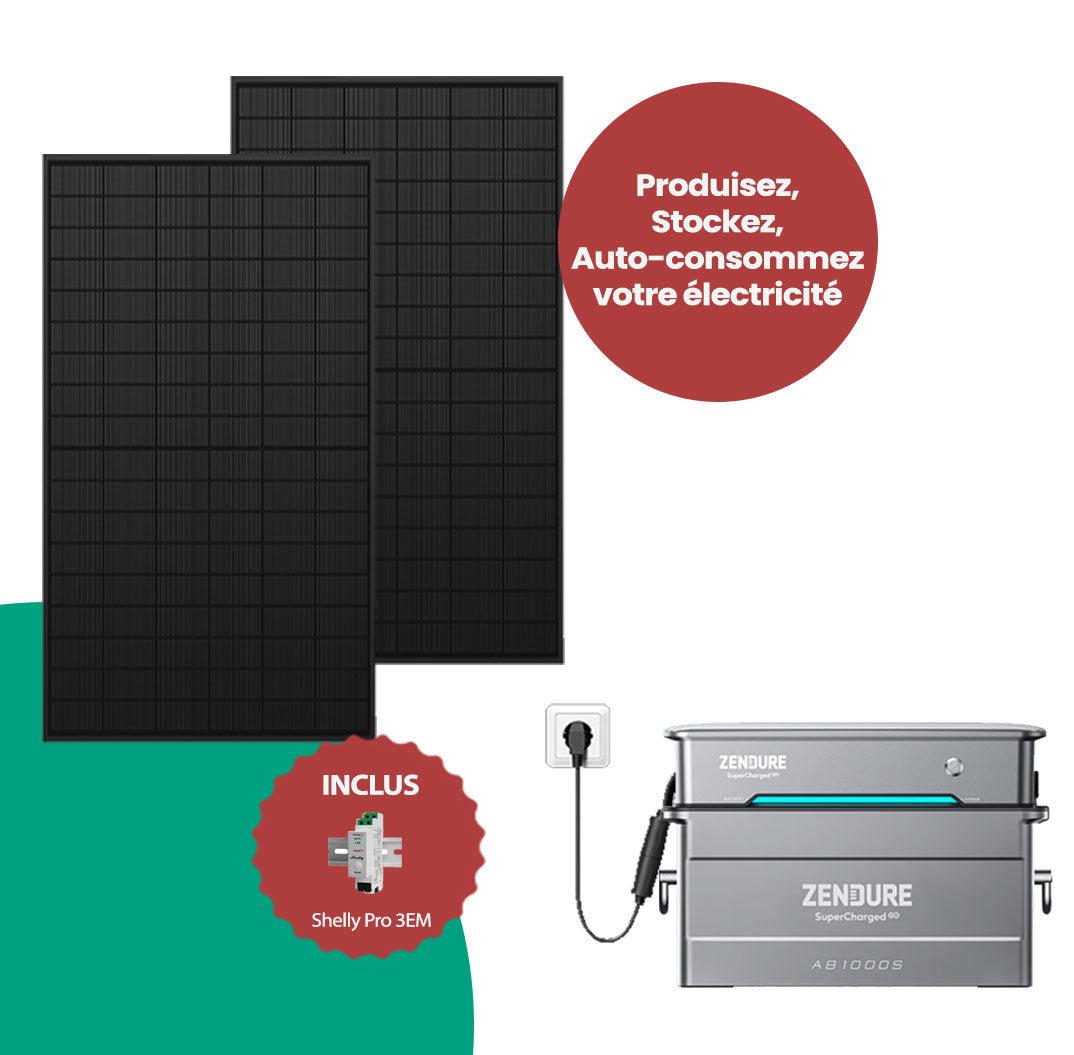 Hyper 2000 - Kit Solaire de Production D'électricité - Zendure Maroc