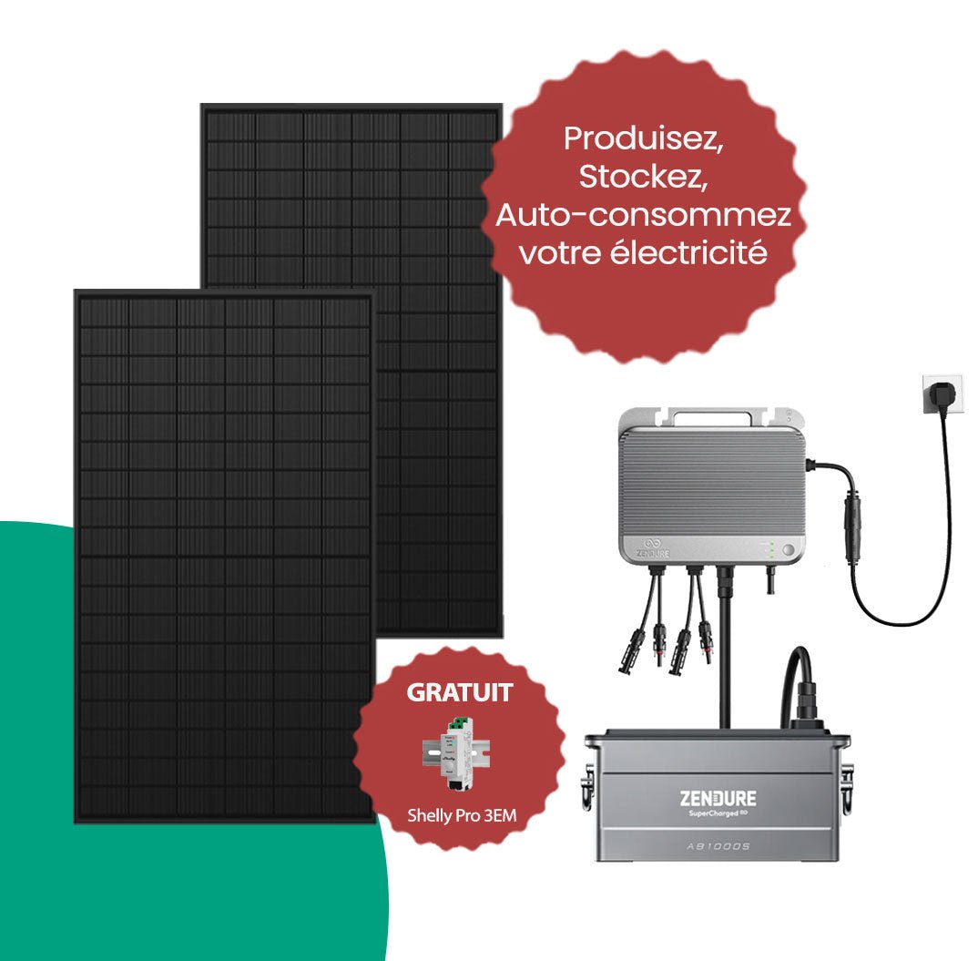 SolarFlow 800 - Kit Solaire Plug and Play - Zendure Maroc